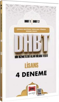 Yargı Yayınları DHBT 1 DHBT 2 Lisans 4 Deneme Sınavı