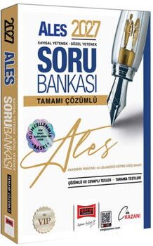 Yargı Yayınları 2027 ALES VİP Sayısal-Sözel Yetenek Tamamı Çözümlü Soru Bankası
