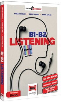 Yargı Yayınları B1-B2 Listening Renkli Çevirili