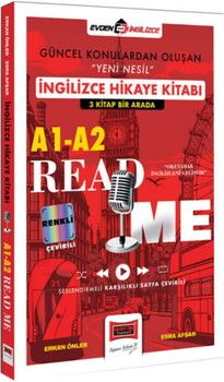 Yargı Yayınları A1 A2 Read Me İngilizce Hikaye Kitabı 3 Kitap Bir Arada