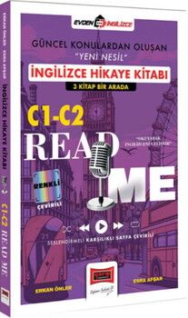 Yargı Yayınları C1 C2 Read Me İngilizce Hikaye Kitabı 3 Kitap Bir Arada