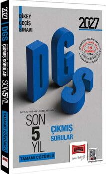 Yargı Yayınları 2027 DGS Sayısal Sözel Yetenek Tamamı Çözümlü Son 5 Yıl Çıkmış Sorular