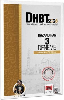 Yargı Yayınları 2026 DHBT Kazandıran Tamamı Çözümlü 3 Deneme