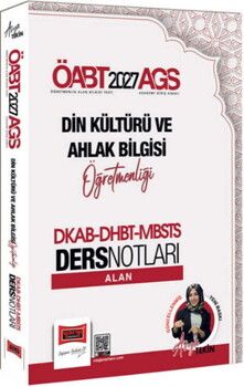 Yargı Yayınları 2027 ÖABT AGS Din Kültürü ve Ahlak Bilgisi Öğretmenliği DKAB DHBT MBSTS Ders Notları