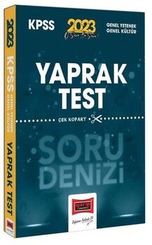 Yargı Yayınları 2023 KPSS GK GY Soru Denizi Çek Kopart Yaprak Test