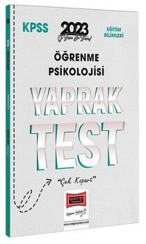 Yargı Yayınları 2023 KPSS Eğitim Bilimleri Öğrenme Psikolojisi Yaprak Test