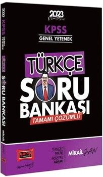 Yargı Yayınları 2023 KPSS Türkçe Soru Bankası Tamamı Çözümlü