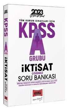 Yargı Yayınları 2023 KPSS A Grubu İktisat Tamamı Çözümlü Soru Bankası