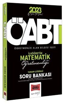 Yargı Yayınları 2023 KPSS ÖABT İlköğretim Matematik Öğretmenliği Tamamı Çözümlü Soru Bankası