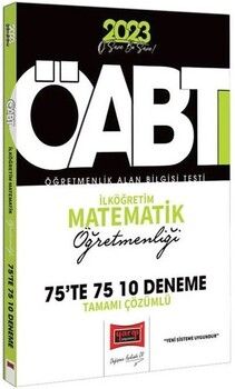 Yargı Yayınları 2023 KPSS ÖABT İlköğretim Matematik Öğretmenliği Tamamı Çözümlü 10 Deneme