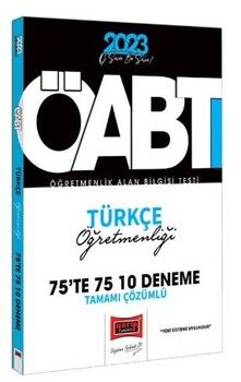 Yargı Yayınları 2023 KPSS ÖABT Türkçe Öğretmenliği Tamamı Çözümlü 10 Deneme