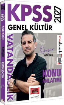 Yargı Yayınları 2027 KPSS Genel Kültür Vatandaşlık Konu Anlatımı
