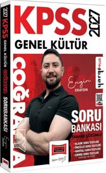 Yargı Yayınları 2027 KPSS Genel Kültür Coğrafya Tamamı Çözümlü Soru Bankası