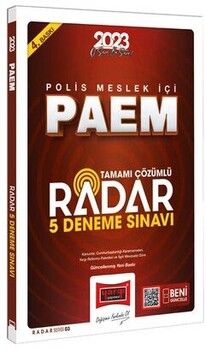 Yargı Yayınları 2023 PAEM Radar Serisi Tamamı Çözümlü 5 Deneme Sınavı