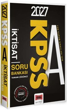 Yargı Yayınları 2027 KPSS A Grubu Tüm Kurum Sınavları İçin İktisat Soru Bankası
