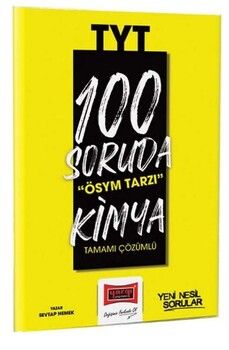 Yargı Yayınları 100 Soruda ÖSYM Tarzı TYT Kimya Tamamı Çözümlü Soru Bankası