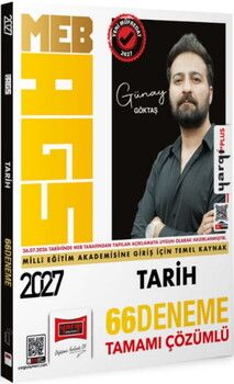 Yargı Yayınları 2027 MEB AGS Tarih Tamamı Çözümlü 66 Deneme
