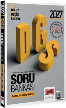 Yargı Yayınları 2027 DGS Sayısal Sözel Yetenek Tamamı Çözümlü Soru Bankası