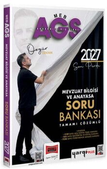 Yargı Yayınları 2027 MEB AGS Mevzuat Bilgisi ve Anayasa Tamamı Çözümlü Soru Bankası