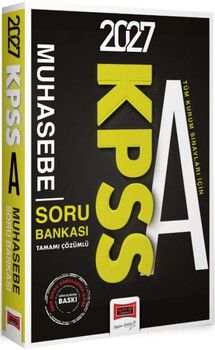 Yargı Yayınları 2027 KPSS A Grubu Tüm Kurum Sınavları İçin Muhasebe Tamamı Çözümlü Soru Bankası