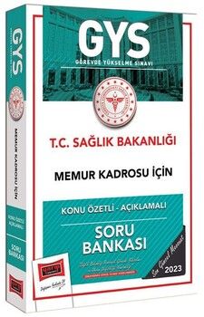 Yargı Yayınları 2023 Sağlık Bakanlığı Memur Kadrosu İçin Konu Özetli Açıklamalı Soru Bankası