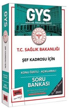 Yargı Yayınları 2023 Sağlık Bakanlığı Şef Kadrosu İçin Konu Özetli Açıklamalı Soru Bankası