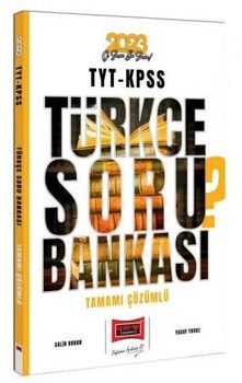 Yargı Yayınları 2023 TYT KPSS Türkçe Tamamı Çözümlü Soru Bankası