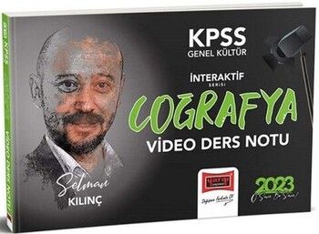 Yargı Yayınları 2023 KPSS Coğrafya İnteraktif Video Ders Notu