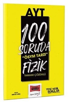 Yargı Yayınları 2023 100 Soruda ÖSYM Tarzı AYT Fizik Tamamı Çözümlü Soru Bankası