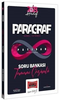 Yargı Yayınları 2023 KPSS Paragraf Payidar Soru Bankası Çözümlü Hedef Serisi