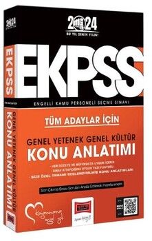 Yargı Yayınları 2024 Ekpss Tüm Adaylar İçin Genel Yetenek Genel Kültür Tüm Dersler Konu Anlatımı