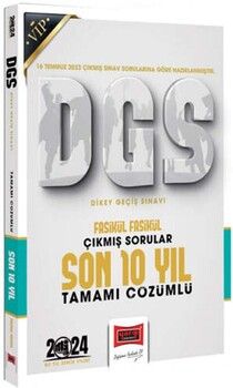 Yargı Yayınları 2024 DGS Çıkmış Sorular Fasikül Fasikül Tamamı Çözümlü Son 10 Yıl
