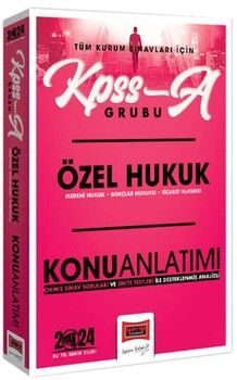 Yargı Yayınları 2024 KPSS A Grubu ve Tüm Kurum Sınavları İçin Özel Hukuk Konu Anlatımı