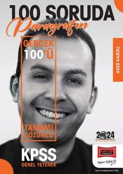 Yargı Yayınları 2024 KPSS 5Yüz 100 Soruda Tamamı Çözümlü Paragrafın Gerçek 100 ü