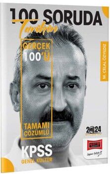Yargı Yayınları 2024 KPSS 5Yüz 100 Soruda Tamamı Çözümlü Tarihin Gerçek 100 ü