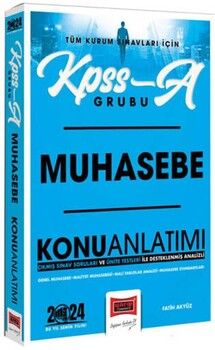 Yargı Yayınları 2024 KPSS A Grubu Muhasebe Konu Anlatımı