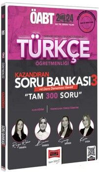 Yargı Yayınları 2024 ÖABT Türkçe Öğretmenliği Kazandıran Soru Bankası 3
