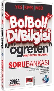 Yargı Yayınları 2024 KPSS MSÜ YKS Bol Bol Öğreten Dil Bilgisi Pratik Konu Anlatımlı Soru Bankası