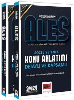 Yargı Yayınları 2024 ALES Vip Sayısal Sözel Detaylı ve Kapsamlı Konu Anlatımlı Set