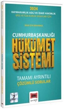 Yargı Yayınları 2024 Cumhurbaşkanlığı Hükümet Sistemi