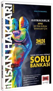 Yargı Yayınları 2024 Kaymakamlık KPSS ve Tüm Kurum Sınavları İçin İnsan Hakları Tamamı Açıklamalı Çözümlü Soru Bankası