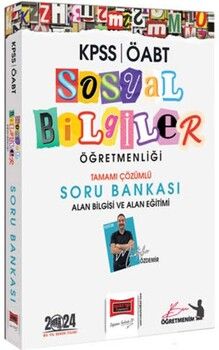Yargı Yayınları 2024 ÖABT Sosyal Bilgiler Öğretmenliği Tamamı Çözümlü Soru Bankası