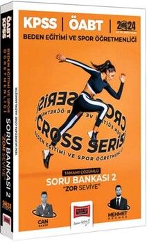 Yargı Yayınları 2024 ÖABT Beden Eğitimi ve Spor Öğretmenliği Cross Serisi Zor Seviye Soru Bankası 2