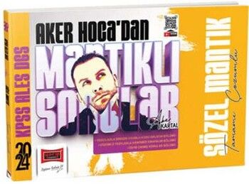 Yargı Yayınları 2024 KPSS ALES DGS 5Yüz Aker Hoca dan Mantıklı Sorular Tamamı Çözümlü Sözel Mantık