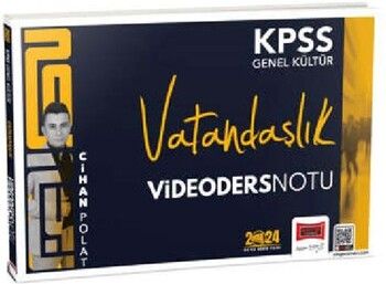 Yargı Yayınları 2024 KPSS Genel Kültür Vatandaşlık Video Ders Notu