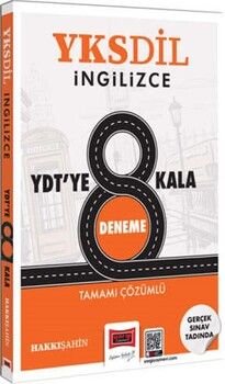 Yargı Yayınları YKS Dil İngilizce YDT ye 8 Kala Deneme Tamamı Çözümlü