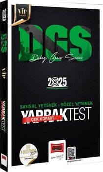 Yargı Yayınları 2025 DGS VİP Sayısal Sözel Yetenek Çek Kopart Yaprak Test