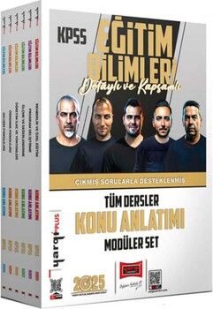 Yargı Yayınları 2025 KPSS Eğitim Bilimleri Konu Anlatımlı Modüler Set