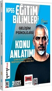 Yargı Yayınları 2025 KPSS Eğitim Bilimleri Gelişim Psikolojisi Konu Anlatımı
