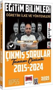 Yargı Yayınları 2025 KPSS Eğitim Bilimleri Öğretim İlke ve Yöntemleri Tamamı Çözümlü Çıkmış Sorular